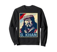 Poster di Gengis Khan Imperatore Mongolo Felpa