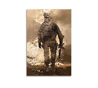 Poster di guerra militare moderna con illustrazioni di soldatini su tela, poster decorativo da parete e stampa artistica su tela, poster decorativo per camera da letto, 30 x 45 cm