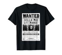 Poster di Harry Potter Bellatrix Lestrange Wanted Maglietta