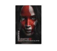 Poster di Hunger Games 3 Mockingjay, poster decorativo da parete su tela, stampa artistica moderna per la camera da letto, poster decorativo per la camera da letto (50 x 75 cm)