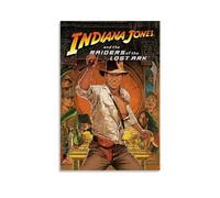 Poster di Indiana Jones Raiders of The Lost Ark, decorazione artistica da parete per camera da letto, 30 x 45 cm