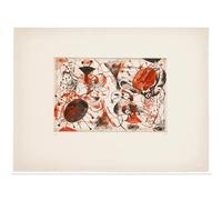 Poster di Joan Miró, stampa artistica da parete con Joan Miró, stampa colorata su tela di Joan Miró, per la decorazione della parete della casa, 60 x 80 cm, senza cornice