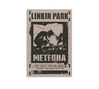 Poster di Linkin Vintage Park Meteora per camera, decorazione da parete su tela, 30 x 45 cm