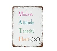 Poster di matematica: gli errori permettono di pensare, regalo per insegnanti di matematica, poster motivazionale per la migliore decorazione vintage divertente per la casa, cartelli in latta, perfet
