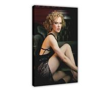 Poster di Nicole Kidman (1) su tela, decorazione artistica da parete per soggiorno e camera da letto, 50 x 75 cm