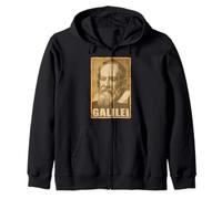 Poster di Propaganda Strappata Galileo Galilei Felpa con Cappuccio