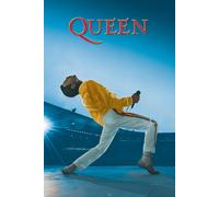 Poster Di Queen 61x91,5 Cm | 24x36 In Live A Wembley Freddie Mercury