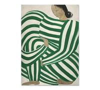 Poster di Sofia Lind, Linea Astratta, Geometria, Curva, Ragazza, Arte Moderna da Parete, Sofia Lind, Pittura su Tela e Stampe, Decorazione per la casa, 50x70 cm, Senza Cornice.