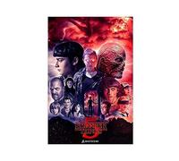 Poster di Stranger & Things Stagione 5 Film Cover Retro Art Deco Poster su tela poster decorazione artistica da parete stampa quadri per soggiorno camera da letto decorazione senza cornice 30 x 45 cm