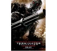 Poster Di Terminator Salvation Doppio Lato Avanzato One Sheet Poster Originale