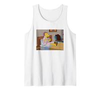 Poster di The Simpsons Moe Gossiping Phone Climate Big Chest Canotta