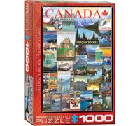 Poster Di Viaggio Del Canada Puzzle In Jigsaw Da 1000 Pezzi 680Mm X 480Mm