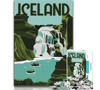 Poster di viaggio nel mondo, puzzle da 1000 pezzi per adulti e adolescenti, gioco stimolante, giocattoli, ogni pezzo è unico, gioco stimolante e divertente per tutta la famiglia, 75x50cm