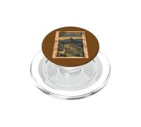 Poster di viaggio peruviano vintage 'Destino Peru' PopSockets PopGrip per MagSafe