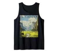 Poster di Viaggio Vintage «El Capitan» negli Stati Uniti Canotta