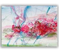 Poster di Zao Wou-Ki, stampa artistica su tela vintage, acquerello, dipinto astratto, stampe artistiche di Zao Wou-Ki per la decorazione murale della casa moderna, 50x70cmx1, senza cornice.