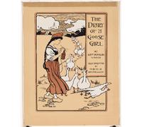 Poster Diario di una ragazza d'oca libro edoardiano arte da parete -...