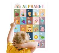 Poster Didattici per Asilo Prescolare,Attività Didattiche Prescolari - Set Grafiche Interattive Stile Bohemien per Casa Viaggio Gioco Bambini Scuola Materna Sviluppo Abilità