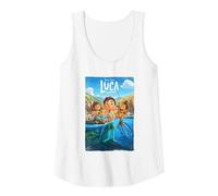 Poster Disney And Pixar's Luca Movie Canotta, Donna, Bianco, M