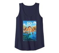 Poster Disney And Pixar's Luca Movie Canotta, Donna, Navy, S