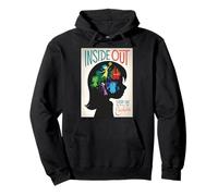 Poster Disney Pixar Inside Out Full of Emotions Felpa con Cappuccio