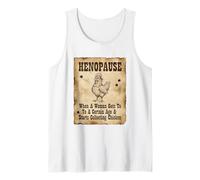 Poster Divertente con Pollo enopausa in menopausa Canotta