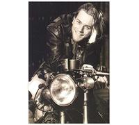 Poster E Stampe 60 * 80cm Senza Cornice Ewan McGregor su moto poster tela parete arte camera immagini per camera da letto regali decorazione