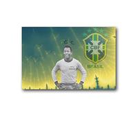 Poster E Stampe 60 * 80cm Senza Cornice Pele il re del calcio nel mondo retrò (2) soggiorno pareti arredamento casa