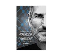 Poster E Stampe 60 * 80cm Senza Cornice Steve Jobs Citazione motivazionale9 poster Arredamento per la casa Soggiorno decorativo Camera da letto
