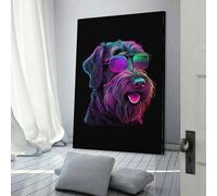 Poster e stampe di Braque tedesco a pelo duro decorazione camera da letto tela da parete arte regalo decorazione per la casa poster coppia celebrativa 50x75cm