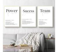 Poster e stampe in bianco e nero con lettere d'amore per la casa, stile nordico, su tela, per la decorazione della stanza (60x80 cm/3 pezzi senza cornice)