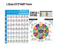 Poster educativo accordi ukulele migliora le tue abilit musicali con facilit