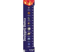 Poster Educativo Levenhuk con Scala Graduata “Fino al Sole” - Un Modo Divertente per Imparare i Pianeti del Sistema Solare (Edizione in Polacco)