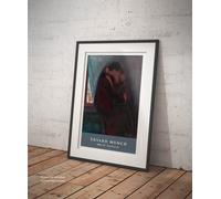 ⭐️Poster Edvard Munch il Bacio Stampa Fine Art su Carta Fotografica Satinata