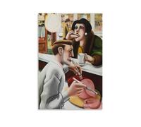 Poster Edward Burra The Snack Bar-2, 50 x 75 cm