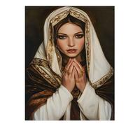 Poster elegante ritratto da parete - bellezza senza tempo per l'arredamento...