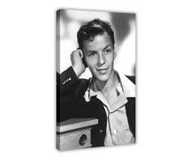 Poster esclusivi dal cantante classico Frank Sinatra, vintage, su tela, decorazione artistica da parete per soggiorno, camera da letto, 50 x 75 cm