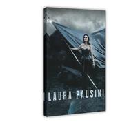 Poster esclusivi e classici della cantante Laura Pausini, elegante e senza tempo, 5 poster su tela, decorazione artistica da parete per soggiorno e camera da letto, 20 x 30 cm