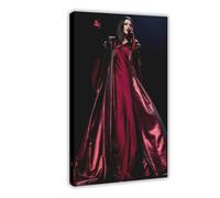 Poster esclusivi e classici della cantante Laura Pausini, elegante e senza tempo, 7 poster su tela, decorazione per camera da letto, ufficio, camera da letto, regalo, 20 x 30 cm