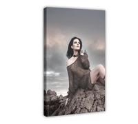 Poster esclusivi e classici della cantante Laura Pausini, elegante e senza tempo, poster su tela, decorazione artistica da parete per soggiorno, camera da letto, 20 x 30 cm