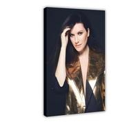 Poster esclusivi e classici della cantante Laura Pausini, elegante e senza tempo, poster su tela, decorazione artistica da parete per soggiorno, camera da letto, 20 x 30 cm