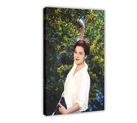 Poster esclusivo di Drew Barrymore, con ritratto di attrice acclamata, 6 poster su tela, decorazione artistica da parete per soggiorno e camera da letto, 50 x 75 cm