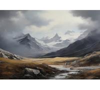 Poster fantasia natura mistica - arte da parete animali e piante -...