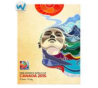 Poster FIFA Women's World Cup Canada 2015 Soccer Wall Art12X16/16X20/18X24/24X36