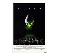 Poster film Alien v2 con cornice o senza cornice lucida (A3 297 × 420 mm senza cornice)