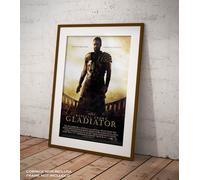⭐️Poster Film Gladiator Russell Crowe Stampa Fine Art su Carta Fotografica