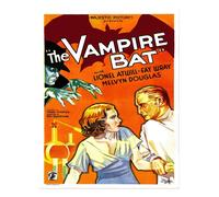 Poster film vintage arte da parete - The Vampire Bat Retro Decor Home Decor