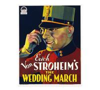 Poster film vintage Wall Art - The Wedding March qualità premium