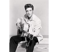 Poster fotografico di Star Celebrità Elvis Presley Cantante Vecchia Musica Originale 7 30x45cm