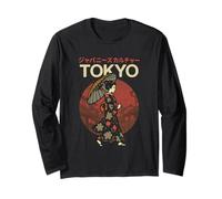 Poster Giapponese Vintage Geisha Art Tokyo Turismo Asiatico Fresco Maglia a Manica